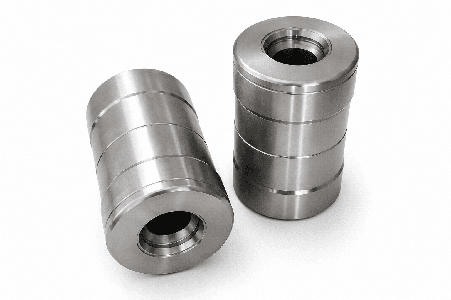 Precision machined cylindrical components
